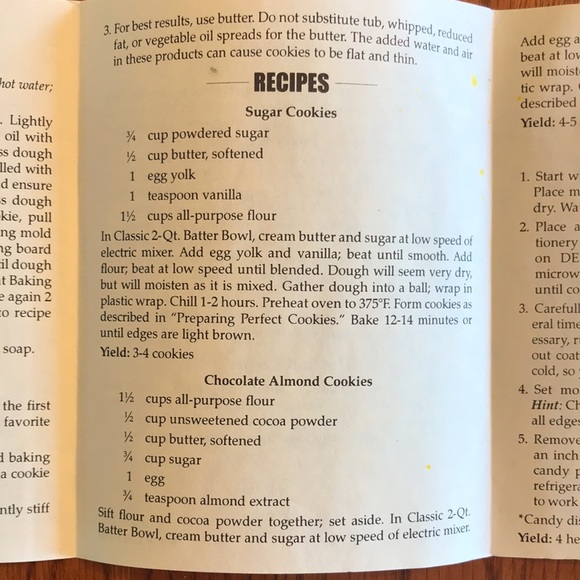 Pampered Chef Come to the Table Clay cookie Mold - Picture 6 of 10